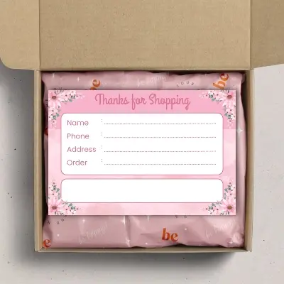 Picture of 30pcs Shipping Label Stickers & Cards Customize Print