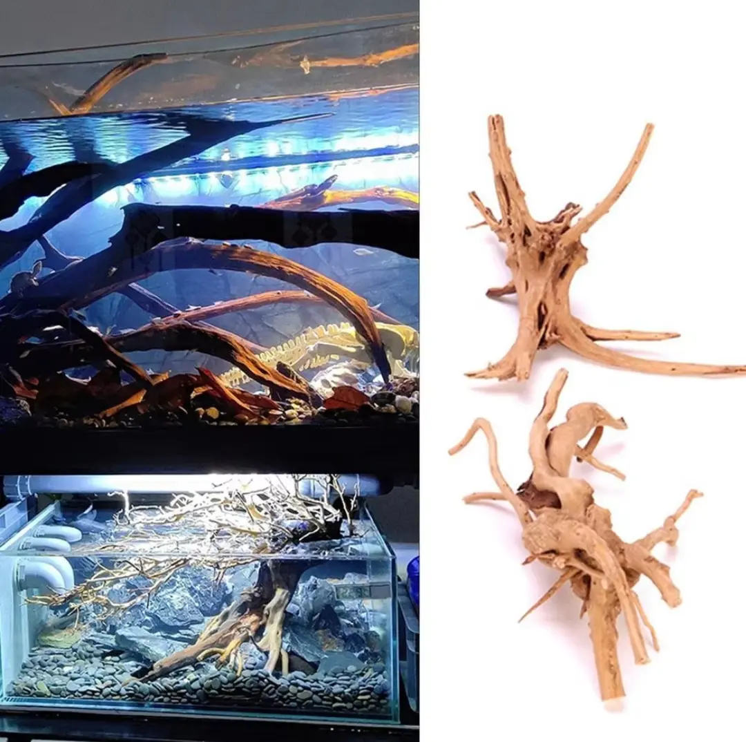 Picture of Driftwood Aquarium Fish Tank Reptile Roots Plant Wood Decoration Accessory Aquarium