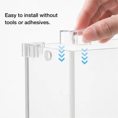 Picture of 4pcs Aquarium Corner Protectors For Fish Tank Edge Corner Protectors Baby Proof Bumper Multifunctional Accessory