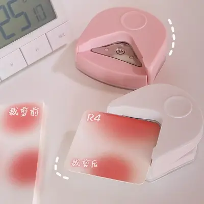 Picture of R4 Card Rounded Cutter Corner Rounder Paper Hole Trimmer Angle Punch Photo Die Cutter Scrapbook Office DIY Craft HandTool