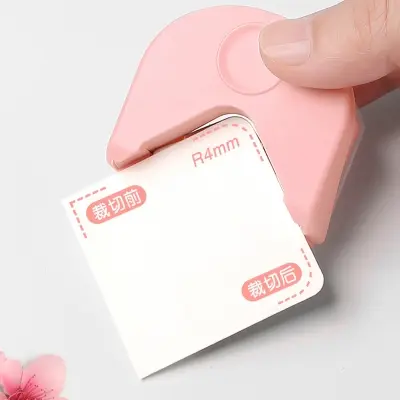 Picture of R4 Card Rounded Cutter Corner Rounder Paper Hole Trimmer Angle Punch Photo Die Cutter Scrapbook Office DIY Craft HandTool