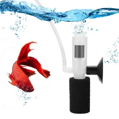 Picture of Mini Aquarium Filter Multi Layer Biochemical Sponge Filters Fish Tank Aquarium Accessories