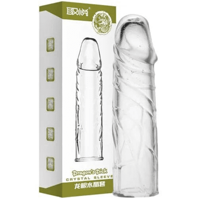 Picture of Dragon Magic Condom Reuseble Condom(Clear)-134mm x 33mm
