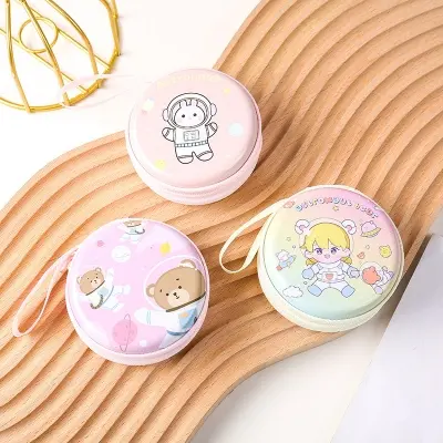 Picture of Coin Pouch Metal Round Cute Coin Accessories Bag Superhero Varient