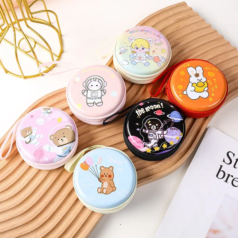 Picture of Coin Pouch Metal Round Cute Coin Accessories Bag Superhero Varient