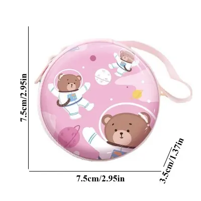 Picture of Coin Pouch Metal Round Cute Coin Accessories Bag Superhero Varient
