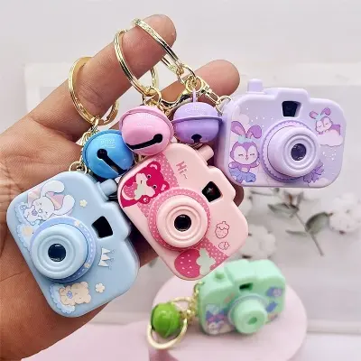 Picture of Creative Projection Camera Cartoon Keychain Backpack Pendent