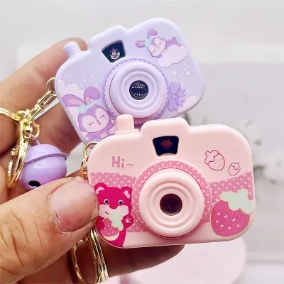 Picture of Creative Projection Camera Cartoon Keychain Backpack Pendent