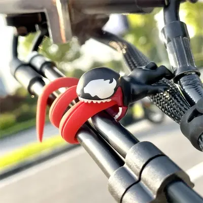 Picture of Marvel Comic Character Venom Mini USB Cable Car Suspension Bracket Car Motorcycle Bicycle Accessories Hanging Decoration Toy VQ