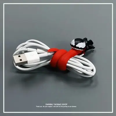 Picture of Marvel Comic Character Venom Mini USB Cable Car Suspension Bracket Car Motorcycle Bicycle Accessories Hanging Decoration Toy VQ