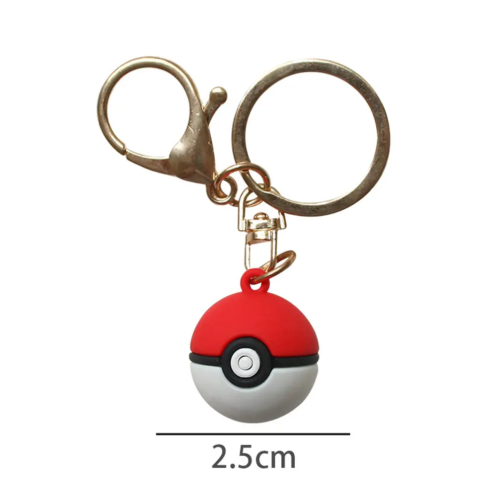 Picture of 1pcs Pokemon Action Figure Pokeball Keychain Pendant Toy For Gifts Pokeball 1
