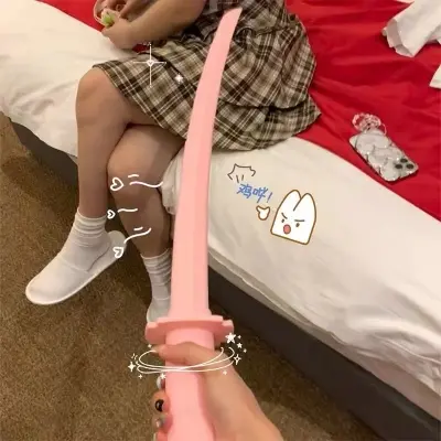 Picture of 3D Gravity Katana Stretchable Cos Decompression Creative Retractable Toy Gravity Sword Gifts For Friend