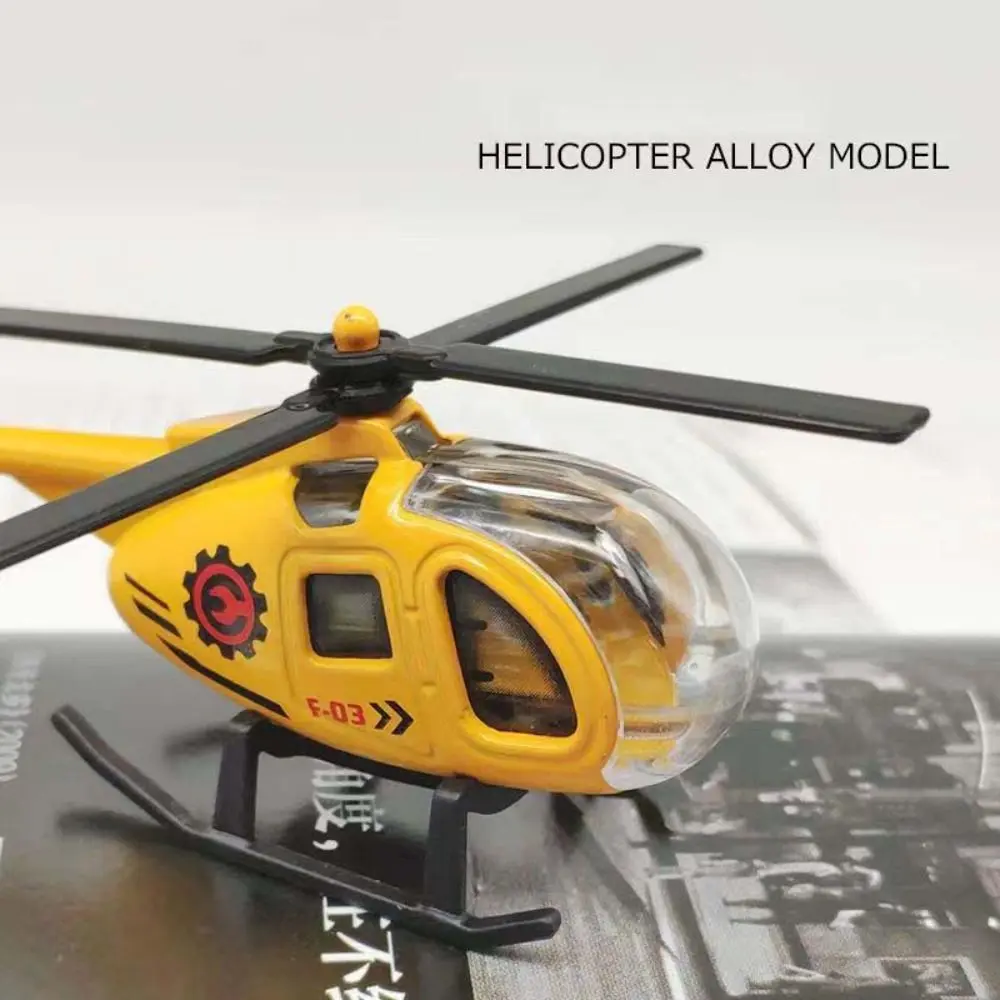 Picture of 1Pcs New Children Helicopter Toy Alloy Airplane Model Simulation Toy Kids Gift