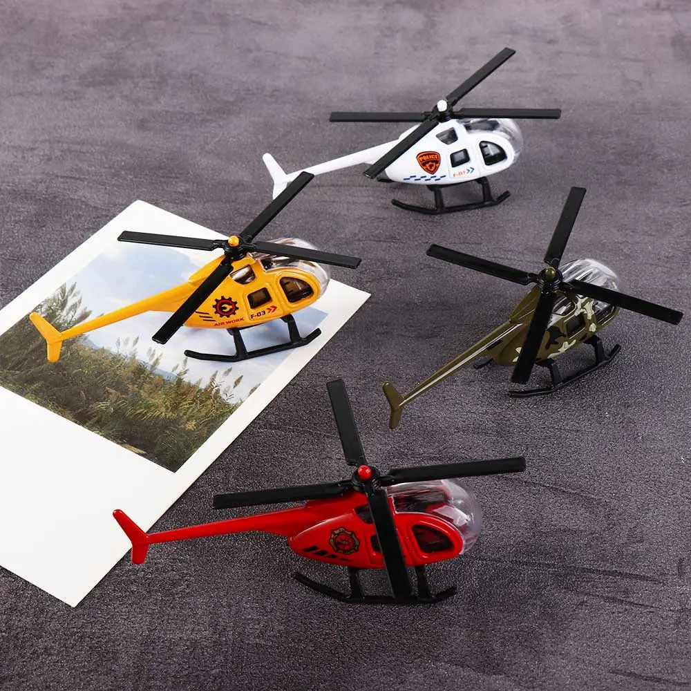 Picture of 1Pcs New Children Helicopter Toy Alloy Airplane Model Simulation Toy Kids Gift