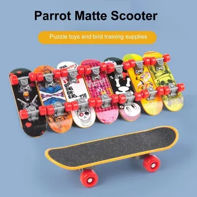 Picture of Creative Printing  plastic Finger Skate board Toy 1pc