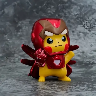 Picture of Pikachu Anime Figure Doll Desktop Boy Room Decoration Gift for Friends