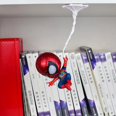 Picture of Spiderman Action Toy Figures Cartoon Anime Marvel Hero Model Doll Kawaii Cute Childer Kids Toys