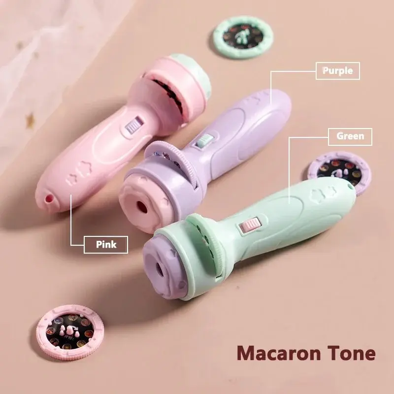 Picture of Projector flashlight Early education educational development toy children's enlightenment luminous toy cartoon pattern projector