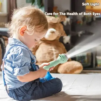 Picture of Projector flashlight Early education educational development toy children's enlightenment luminous toy cartoon pattern projector