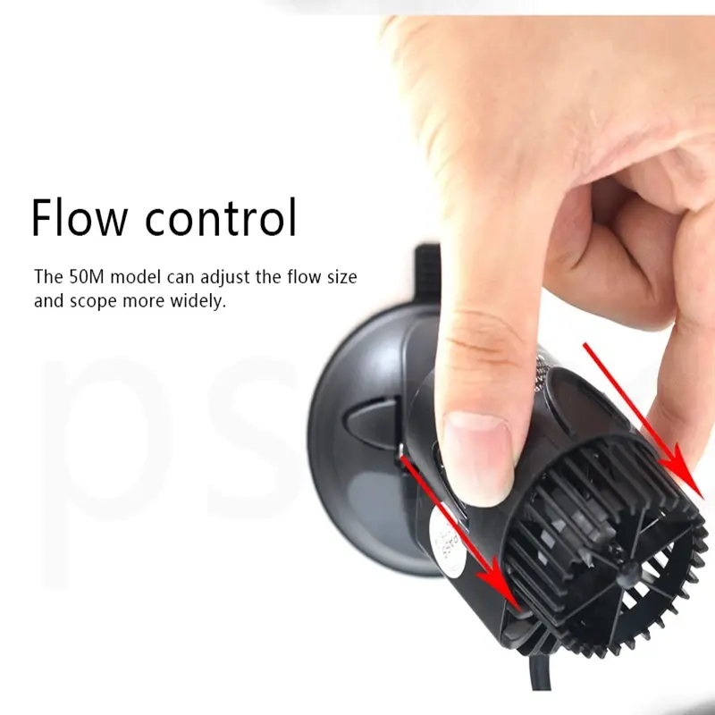 Picture of SOBO WP-50M Aquarium Marine Coral Fish Tank Wave Maker, Surfing Pump. Fixeds Uction, single head wave pump SOBO WP-50M