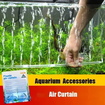 Picture of 60cm Spliceable Aquarium Air Stone Bubble Tube Fish Tank Wall Curtain Tube Hose Air Pump Hydroponic Oxygen Diffuser Tube 100 gm