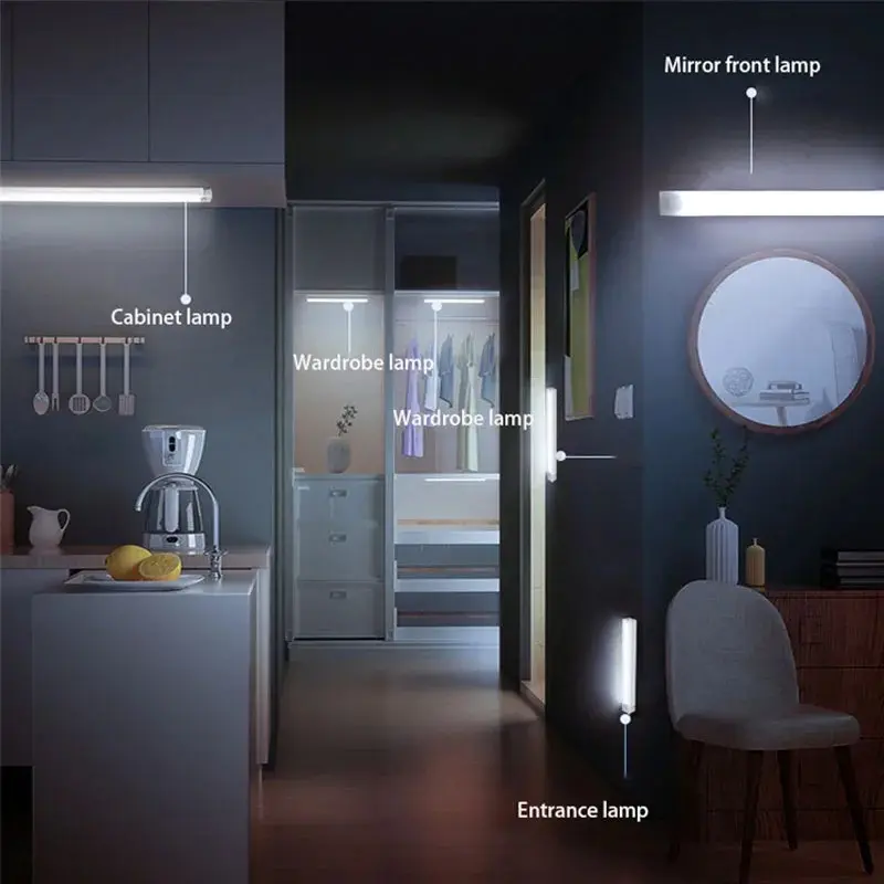 Picture of Led Lights USB Light For Home Portable Indoor Lighting PIR Motion Sensor Bulbs Tubes