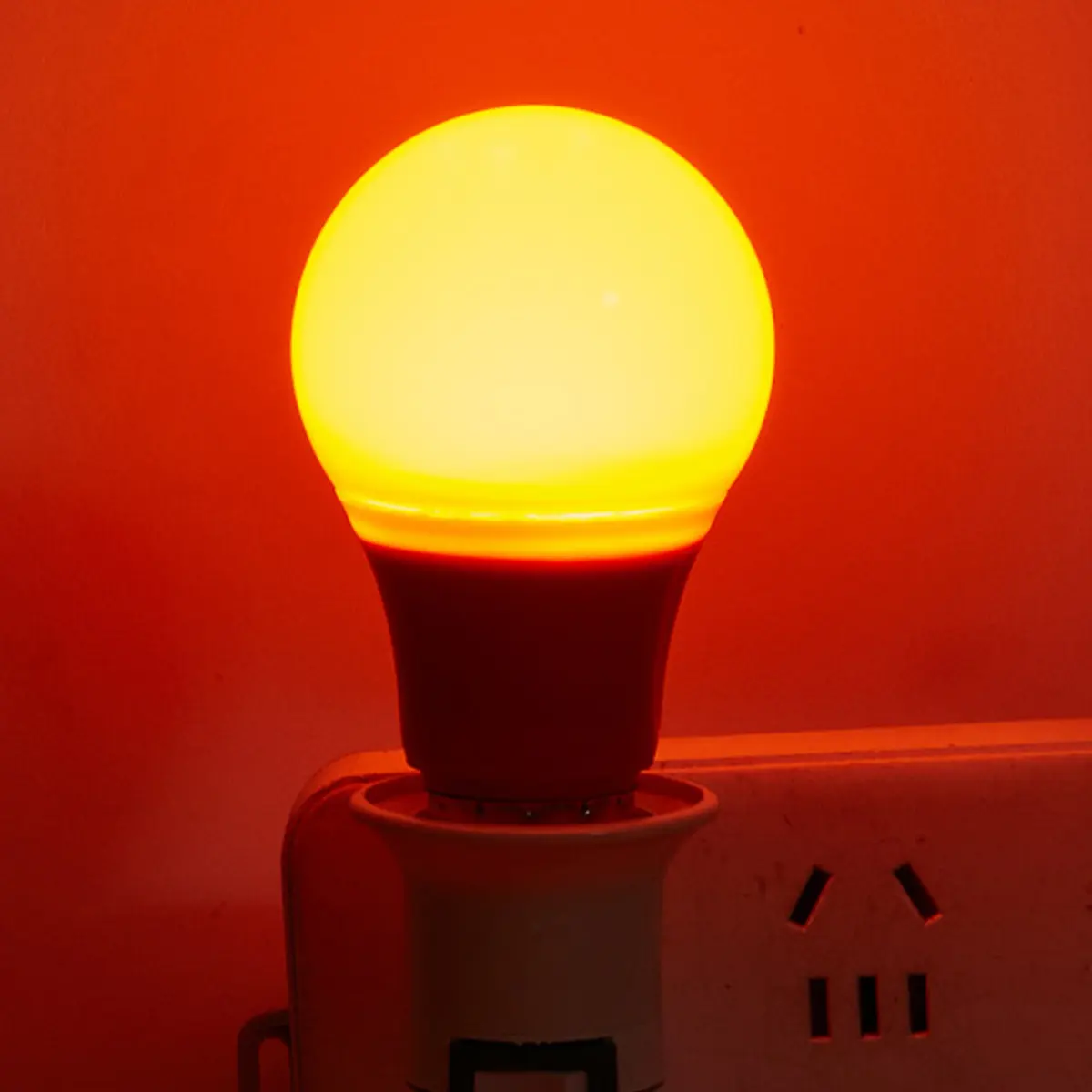 Picture of Led Yellow Bug Light Bulbs Bulb 9w E27 Spectral Mosquito Repellent Physical Lamps Zapper Globe 220v Flies Fly Trap Anti Electric