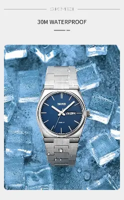 Picture of Skmei 9288 Zinc Alloy Material New Model Watch For Men - ঘড়ি -Watch - Blue