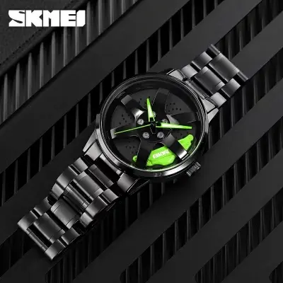 Picture of Skmei 1787 Wheels Rolling Creative Watch For Men'S - Orginal Products - ঘড়ি