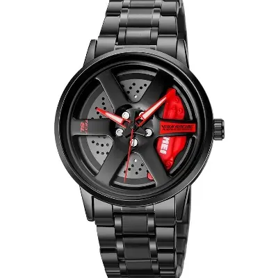 Picture of Skmei 1787 Wheels Rolling Creative Watch For Men'S - Orginal Products - ঘড়ি - Red