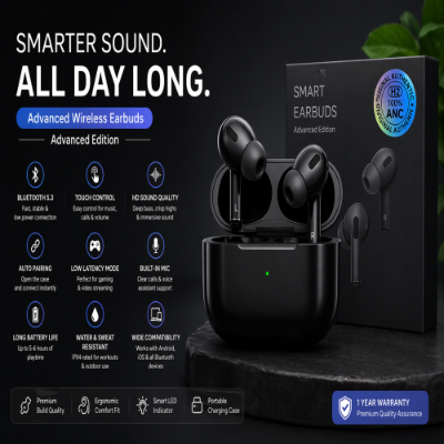 Picture of Apple AirPods Pro 2nd Gen ANC Black Edition Wireless Earbuds