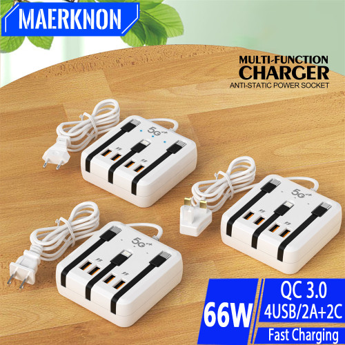 Picture of USB 3 in 1 Charger for Android & Apple