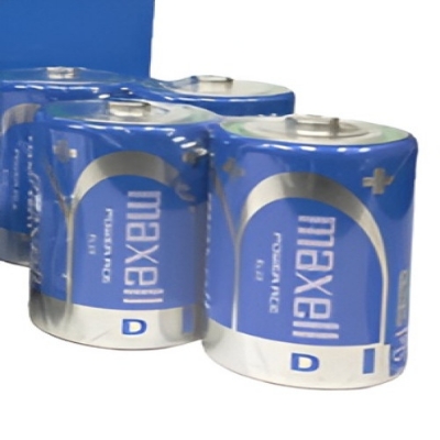 Picture of Maxell Power Ace Blue D-Size (1.5V) Battery 2pcs