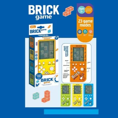Picture of Tetris Game Console Mini Handheld Device Large Screen