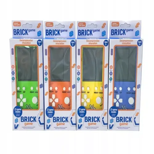 Picture of Tetris Game Console Mini Handheld Device Large Screen
