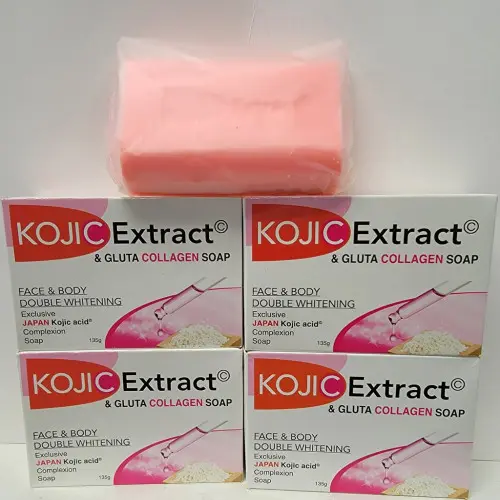 Picture of D-ne Gold Kojic Extract & Gluta Collagen Soap 135g