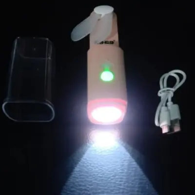 Picture of SDGD SD-09 Mini Rechargeable Flashlight & Fans