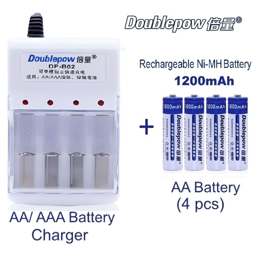 Picture of DP 4 Slot Rechargeable AA AAA Battery Charger