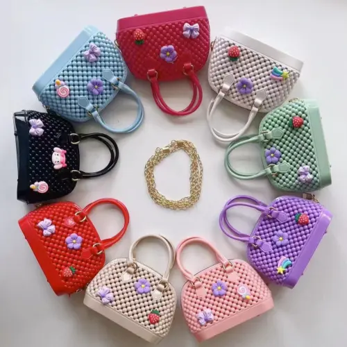 Picture of Mini Jelly Bowling Bag for Children & Young Girls