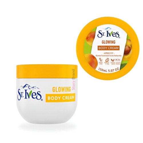 Picture of St. Ives Glowing Apricot Body Cream For Dry Skin, 150 ml