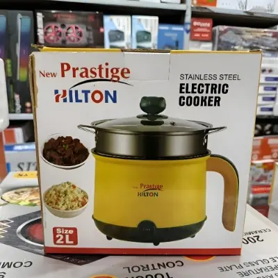 Picture of Prestige Hilton Stainless Steel Electric Multi Cooker – 2 Liter