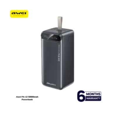 Picture of Awei 22.5W 2 USB Power Bank 30000mAh PA-12