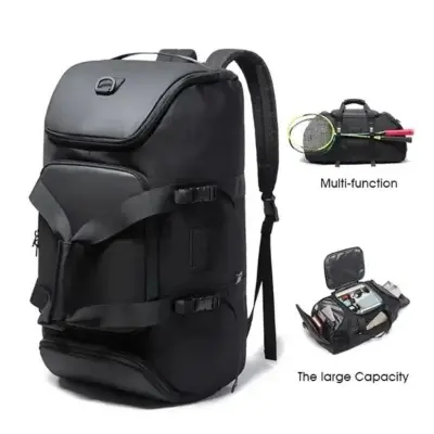 Picture of BANGE BG-7088 Multi Function Waterproof Premium 40Liter Duffale Travel Bag & Backpack