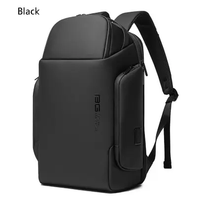 Picture of BANGE BG-7277 Stylish Waterproof Premium Office Laptop 15.6 USB Charge Backpack