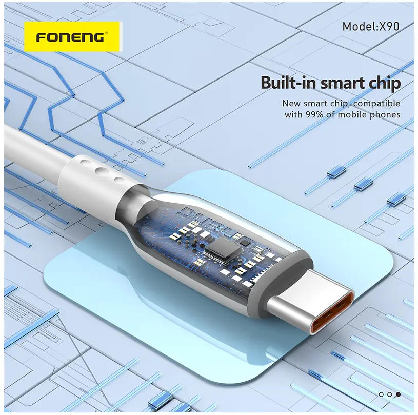 Picture of Fast charging and transnisson Data cable - type C
