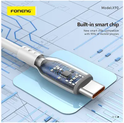 Picture of Fast charging and transnisson Data cable - type C