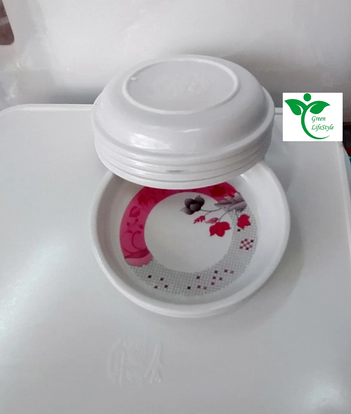 Picture of Melamine Finnie Bati/Bowl 6 Pcs Set Medium (Size 5.") Multi Design Print. - Multicolor