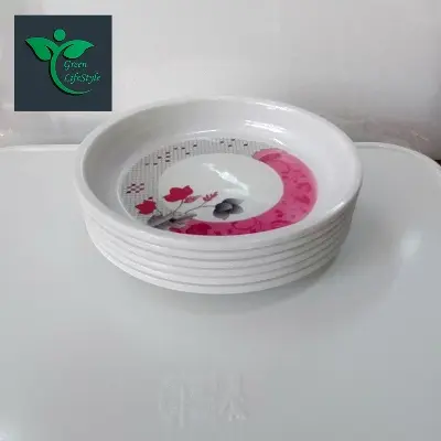 Picture of Melamine Finnie Bati/Bowl 6 Pcs Set Medium (Size 5.") Multi Design Print. - Multicolor