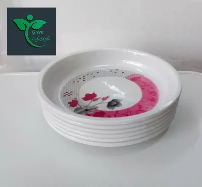 Picture of 6 Pcs Set Melamine Finnie Bati/Bowl Medium (Size 5.") Multi Design Print. - Multicolor