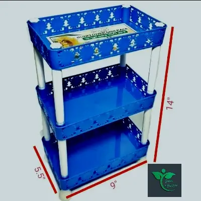 Picture of Smart Mini Rack 1 Pcs 14" 6" by 10 " (Super Hard Quality Plastic) - Multicolor